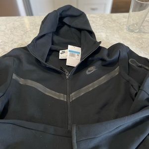 Nike Tech Mens black hoodie. NWT